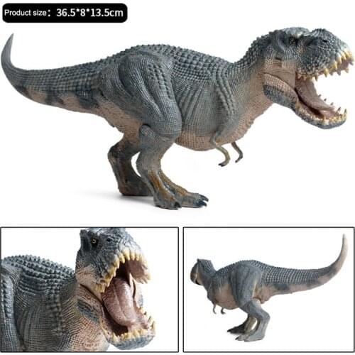 37CM Dinosaur Model Toy Super Tyrannosaurus Rex Plastic Puppets Tyrannosaurus Jurassic Dinosaur Toys for Children