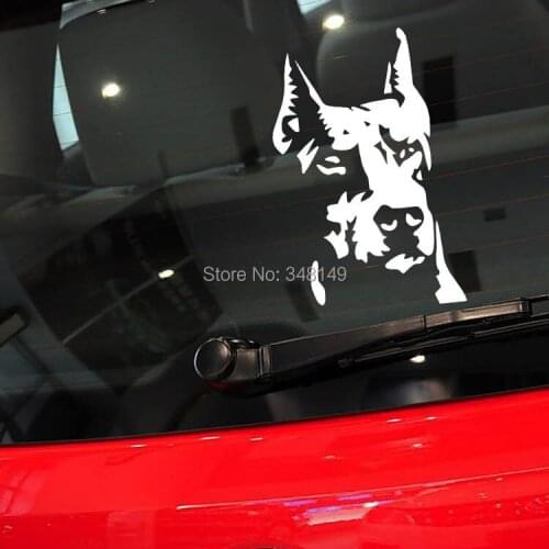 Aliauto Reflective Car Sticker And Decal car styling Hound Dog for Toyota Chevrolet cruze skoda VW Hyundai Kia Lada opel