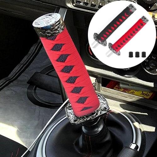 Samurai Gear Head Automobile Transmission Lever Knob Automatic Manual Shift Lever Head Shift Knob Automobile Refitting