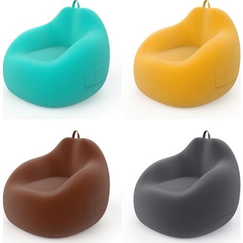 Lazy Bean Bag Sofa Cover Without Filler Soft Flannel Lounger Seat Bean Bags with Pocket Home Living Room Bedroom Decor Furniture