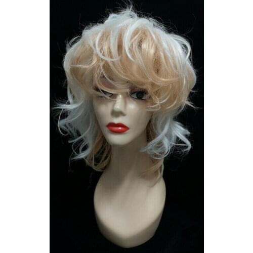 Danganronpa Cosplay Komaeda Nagito Wig Anime Cosplay Hair Synthetic Heat Resistant Hair Komaeda Nagito Cosplay Curly Wig