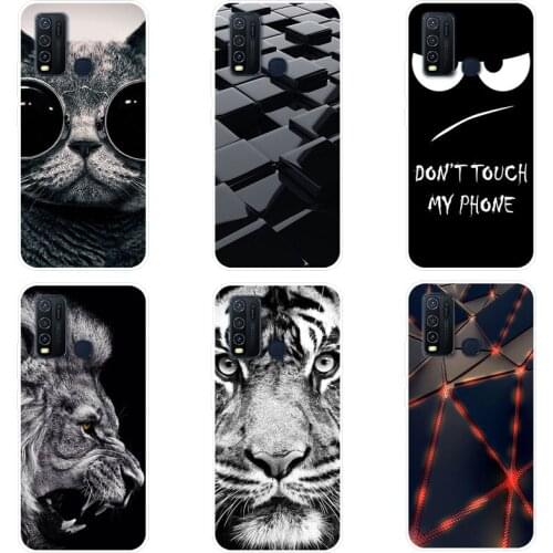 For VIVO Y30 Case Silicone Cover Soft TPU Phone Case For VIVO Y50 Y 30 Y 50 Case