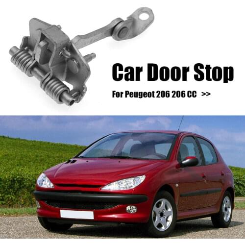 Door Stop Check With Left Front Or Right Door Stopper Left And Right Door Positioner For Peugeot 206 206 CC 3DR 5DR 9181C8