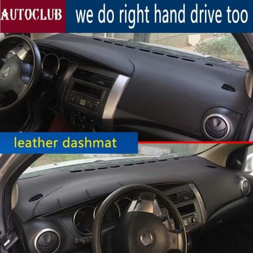 For Nissan Grand Livina X-Gear Urban 2006-now Leather Dashmat Dashboard Cover Pad Dash Mat SunShade Carpet Custom cover LHD+RHD