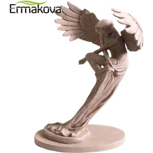 ERMAKOVA Redemption Angel Creative Sculpture, Angel Garden Statue Garden Decoration Outdoor Home Angel Figurines Gifts