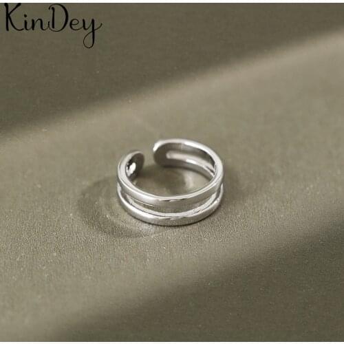 Personality Exaggerated Gothic Layer Chains Rings For Women Charm Engagement Jewelry Girls Open Finger Knuckle Rings