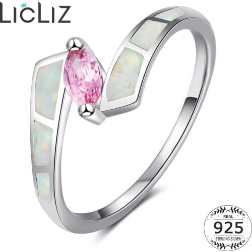 LicLiz White Rings