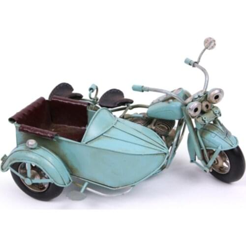 Metal Nostaljik Sepetli Motosiklet , Türkiyeden Hızlı Teslimat