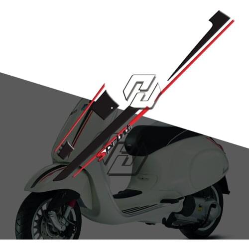 Motorcycle Decals Case for Piaggio Vespa Sprint 50 150 2018-2020 Graphic Decal Kit