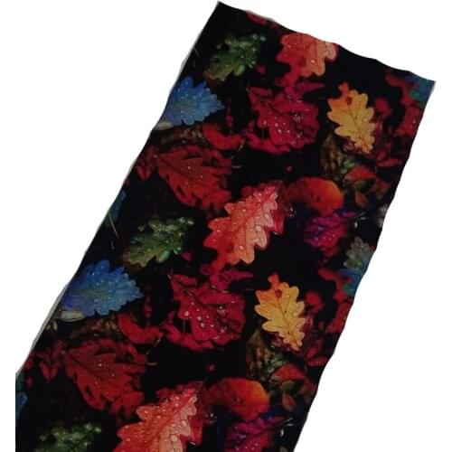 Classic Black Colorful Flowers Letter Butterfly Printed Cotton Fabric 50x105cm Floral Fabric Patchwork Cloth Bag Party Home Deco