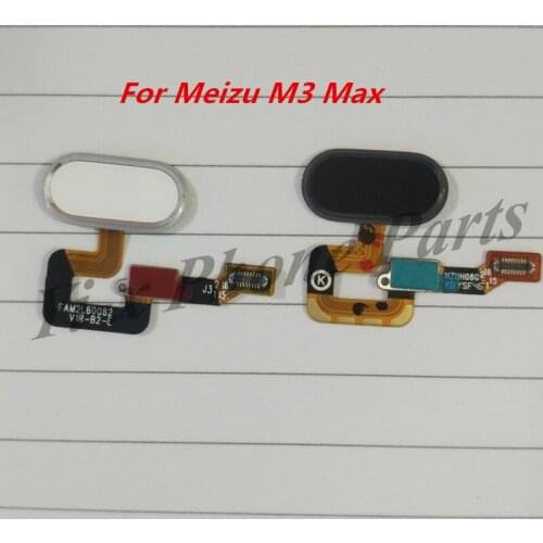 New For Meizu M3 Max Home Button Fingerprint Key Flex Cable