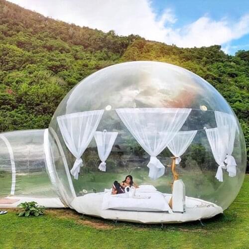 New hot sale Inflatable Bubble House 3M/4M/5M Dia Outdoor Bubble Tent For Camping PVC Bubble Tree Tent/Igloo Tent