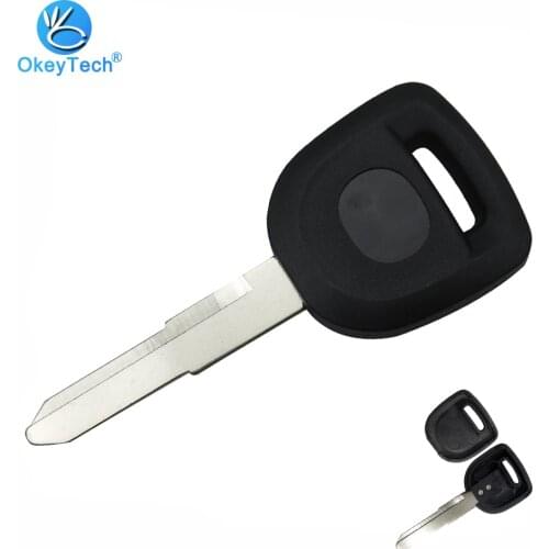 OkeyTech for Mazda Transponder Key Shell Uncut Blank Right Blade Cover Case Replacement Fob No Chip for Mazda 2 3 5 6 MX5 RX8