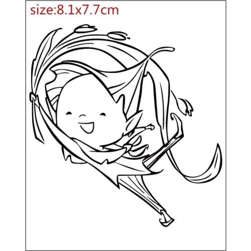 Boy Transparent Clear stamps and metal cutting dies DIY Silicone Seals Scrapbooking