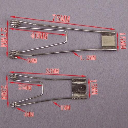 20 Pieces/lot lamps spring Clamp ,downlight spring clips for recessed lighting torsion springs for led downlight free shipping