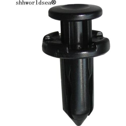 Shhworldsea Push-Type Retainer Front Bumper Clips Retainer Fastener car plastic clips auto fastener rivet for Nissan 63848-9E001