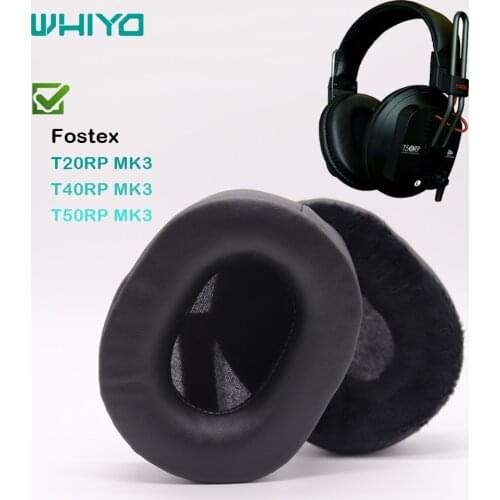 Whiyo Replacement Velvet Ear Pads for Fostex T20RP T40RP T50RP MK3 Headset Parts Earmuff Cover Cushion Pillow