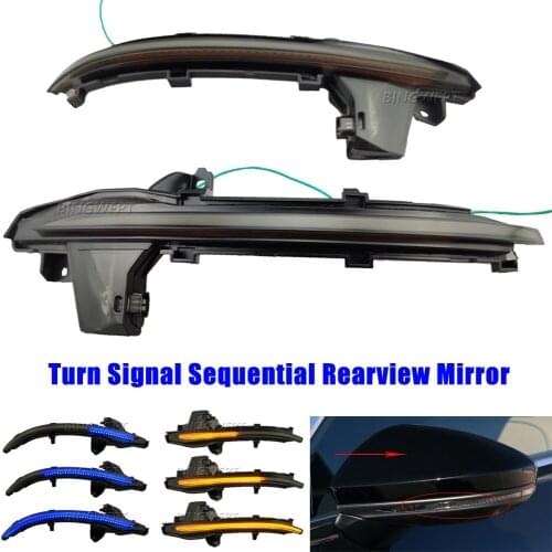 LED Dynamic Turn Signal Light For Audi A6 C8 4A A7 4K A8 D5 4N Rearview Side Mirror Sequential Blinker Lamp 2018 2019 2020