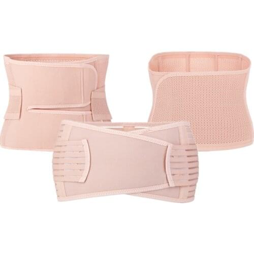 Upgraded Version Breathable Postpartum Belly Band Three-Piece Suit Applicable to Waistband Belly Band Girdle Maternity supplies