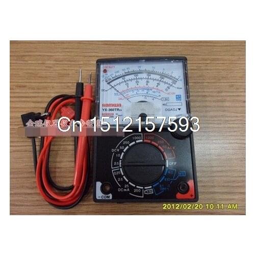 YX-360TRes AC/DC Voltage Current Resistance Decibel Diode Measure Analog Multimeter Multitester Tool Factory Lab Machine