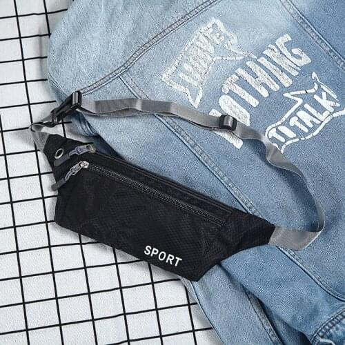 Fanny Pack Female New Men Sports Fashion Waterproof Chest Handbag Unisex Waist Bag Ladies Waist Packs Belly Belt Bags Purse