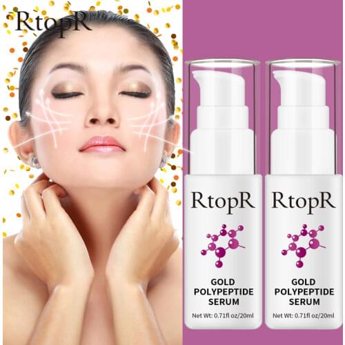Gold Polypeptide Serum Repair Anti-aging Hyaluronic Acid Whitening Skin Care Essence Face Care Anti Wrinkle 20ml