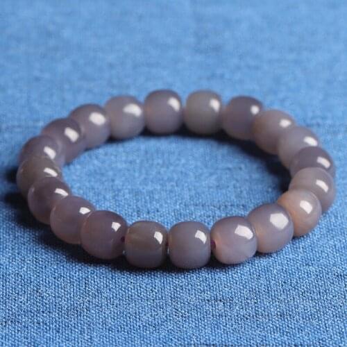 100% natural Hetian purple jade bangle Handcarved jade beads bracelet for women men jade gift beads bracelet bangles