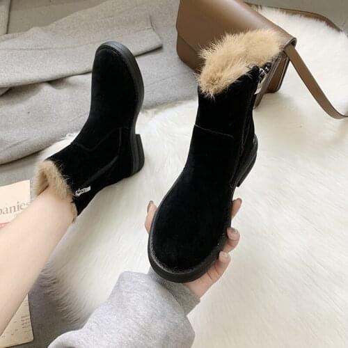 2019 Fashion Women Long Boots Leather Snow Boots Bowknot Snow Boots Warm High Winter Boots Zapatillas Mujer Chaussure U11-46