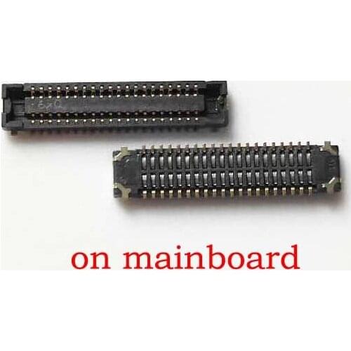 2pcs/lot 40 pin LCD display FPC Connector Port Plug on Mainboard/cable for Xiaomi Redmi Pro/ Redmi 8 8A