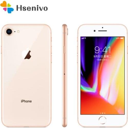 Apple iPhone 8 Used (95% New)-original Hexa Core iOS 2GB RAM 64-256GB ROM Cellphone 4.7" 12MP LTE 1080p Mobile Phone