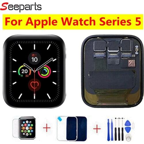 For Apple Watch 5 LCD Display Touch Screen Assembly For Apple Watch Series 5 LCD Series S5 44MM 40MM Pantalla Replacement Parts