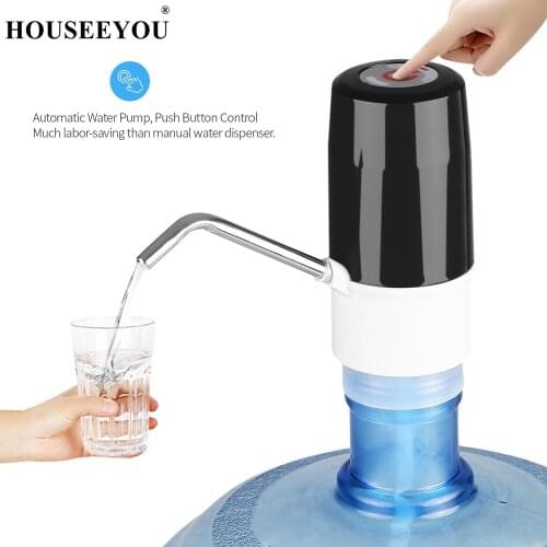 Electric Water Dispenser Portable Gallon Drinking Bottle Switch Smart Wireless Water Pump Water Treatment Appliances