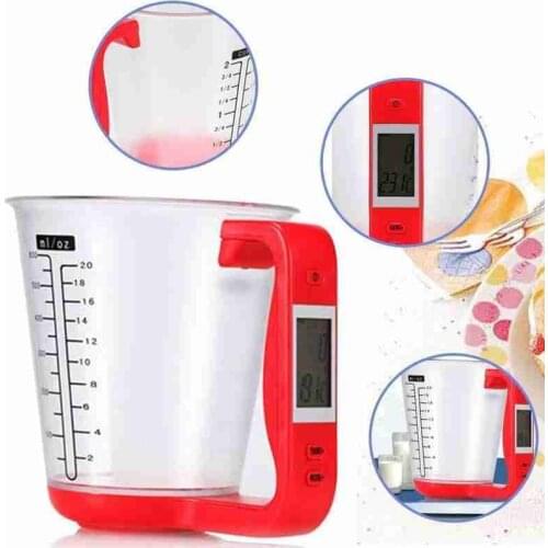 RMU Household Electronic Scale Kitchen Electronic Scale Milk Powder Preparation Electronic Measuring Cup Baking DIY