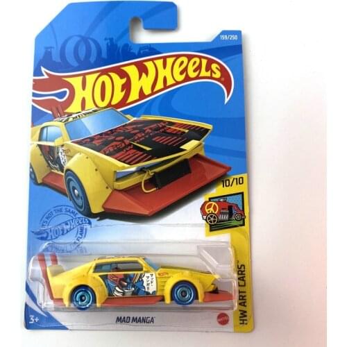 Hot Wheels 1:64 MAD MANGA Edition Metal Diecast Model Cars Kids Toys Gift