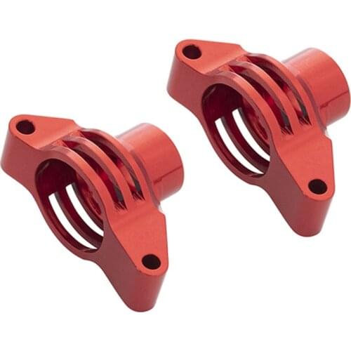 Wear-resistant Aluminium Alloy Rear Steering Knuckles Arm Steering Cup for 1:10 TAMIYA TT02 RC Car Accessories