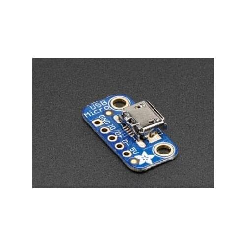 Development board module SparkFun microB USB Breakout BOB-12035