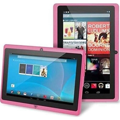 New Childrens Tablets Pc 7in Android 4.0 Quad Core 1.2GHz WiFi 8GB Tablet Tempered Glass 7 Inch Support HD Video Calls Gift