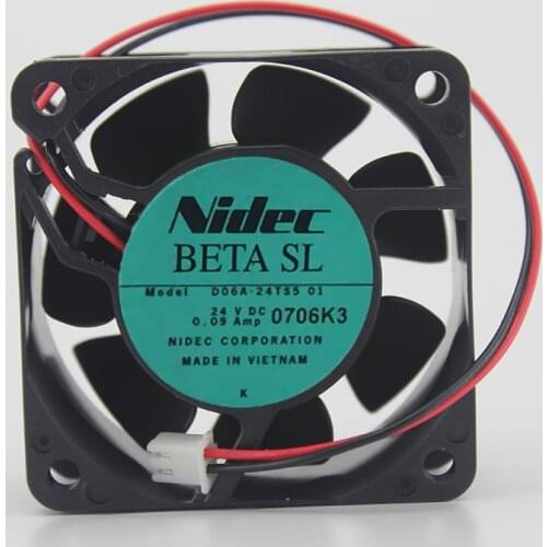 Original authentic D06A-24TS5 01 24V 0.09A 6025 double ball 2 line 2 years