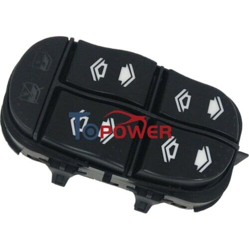 2M5T-14A132-DB Power Control Window Switch Front Left For 1998-2005 Ford FFocus DFW DNW DAW 1.4 1.6 1.8 2.O 16V 2M5T14A132DB