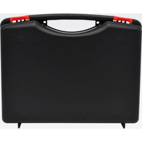 Plastic Carrying Hard Case Portable Tool Packing Case 275x230x82mm Empty Protective Hard Case for Hardware Tools, Black