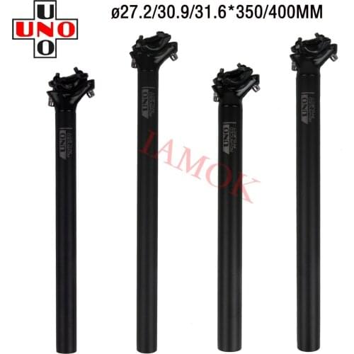 UNO DC1 Bicycle Rear Wave Seat Post 350/400mm Iamok Ultra Light Black 27.2/30.9/31.6mm Seatpost Bike Parts