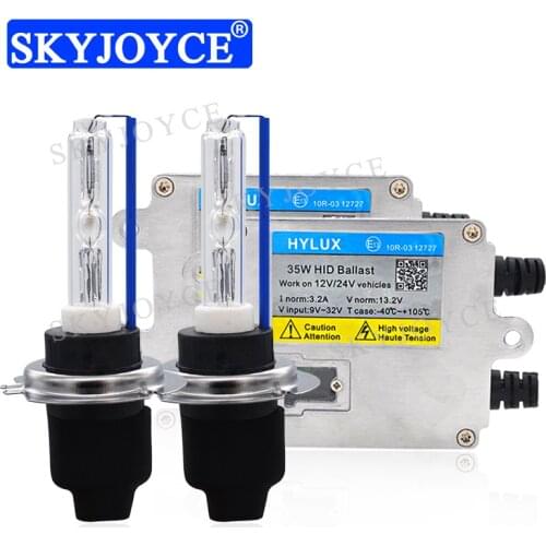 SKYJOYCE 12V 35W Fast Bright Cnlight HID Kit Hylux A2088 Quick Start HID Ballast Reactor Cnlight HID Bulb H1 H7 H11 4300K-8000K