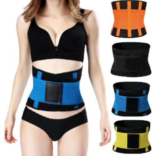 Yoga Slim Waist Trimmer Trainer Belt Weight Loss Burn Fat Body Shaper Gym Girdle