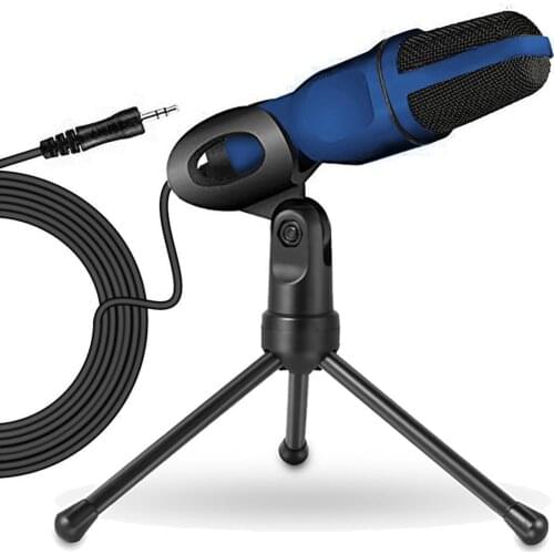 USB Microphone Computer Condenser PC Gaming Mic with Tripod Stand for Streaming Sound Recording