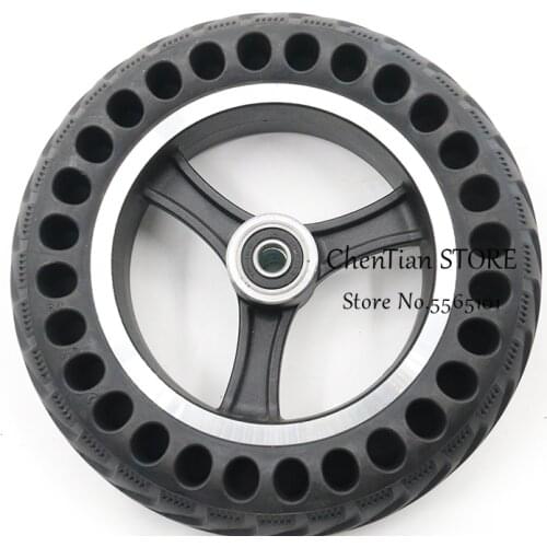High Quality 200x50 Explosion-proof Electric Bike Scooter Tubeless Tyres 8 Inch Motorcycle Solid Wheel Tires Bee Hive Holes