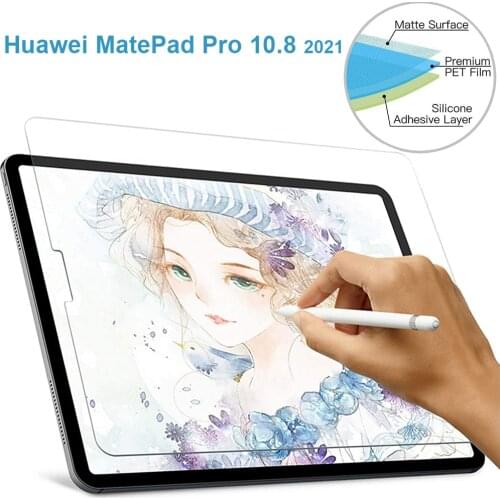 Paper Like Screen Protector Matte Film For Huawei MatePad Pro 10.8 5G 2021 Protective Film For Huawei MatePad Pro 10.8 Wifi Film