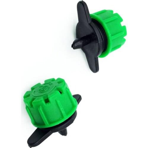 10Pcs 8Hole Dripper Garden Irrigation System Agricultural Pots Controllable Adjustable Hose Nozzle Barb 4/7mm3/5mm SuperQuality