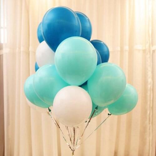 Valentines Day Decoration Balloons 10Pcs Tiffany Blue Latex Balloons Wedding Party Decoration Balloons Wholesale
