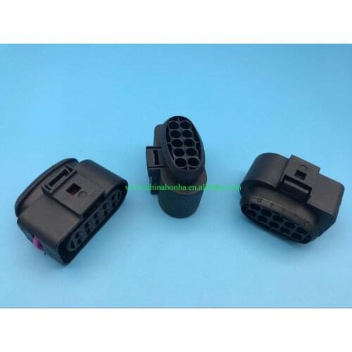 2/4/10pcs/lot 10 Pin/Way Polig Headlight/Headlamp Connector Automotive Electrical STECKER 1J0 973 735 6R0 973 735
