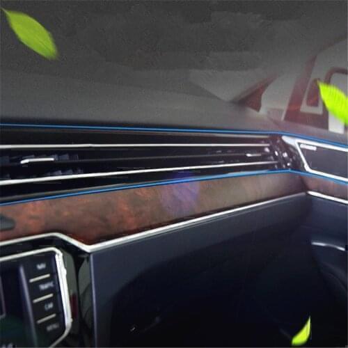 5M Car interior decoration strip for Mitsubishi motors asx lancer 10 9 x outlander xl pajero sport 4 l200 carisma